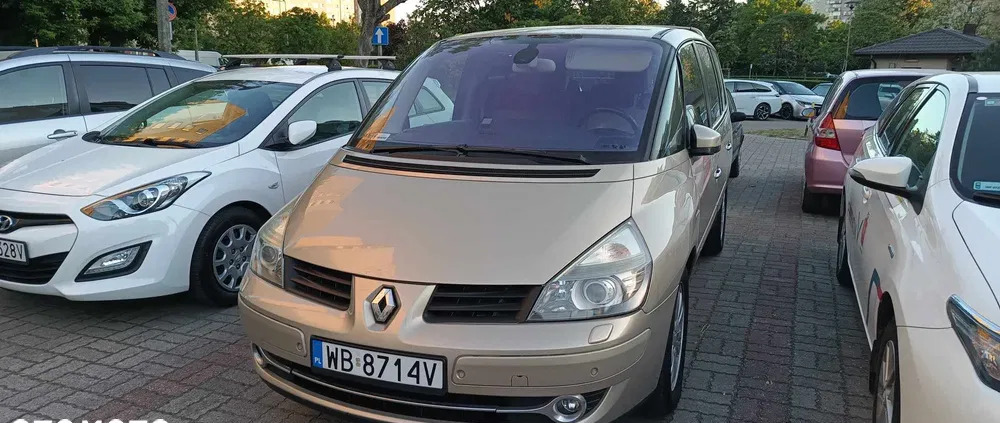 łódzkie Renault Espace cena 29000 przebieg: 276626, rok produkcji 2008 z Warszawa